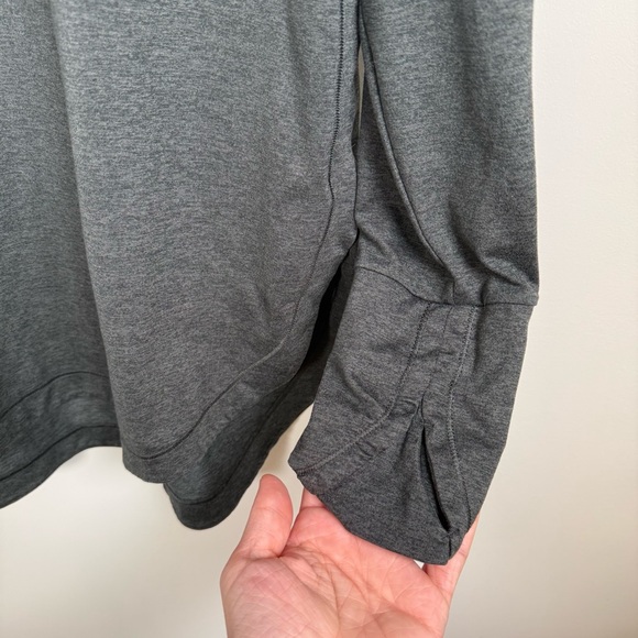 Athleta Uptempo Pullover Hoodie Sweatshirt Athleisure Lounge Wear LT Large Tall - Picture 2 of 6